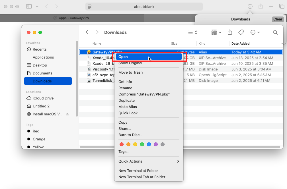 How To Set Up GatewayVPN on Mac OS: Step 4