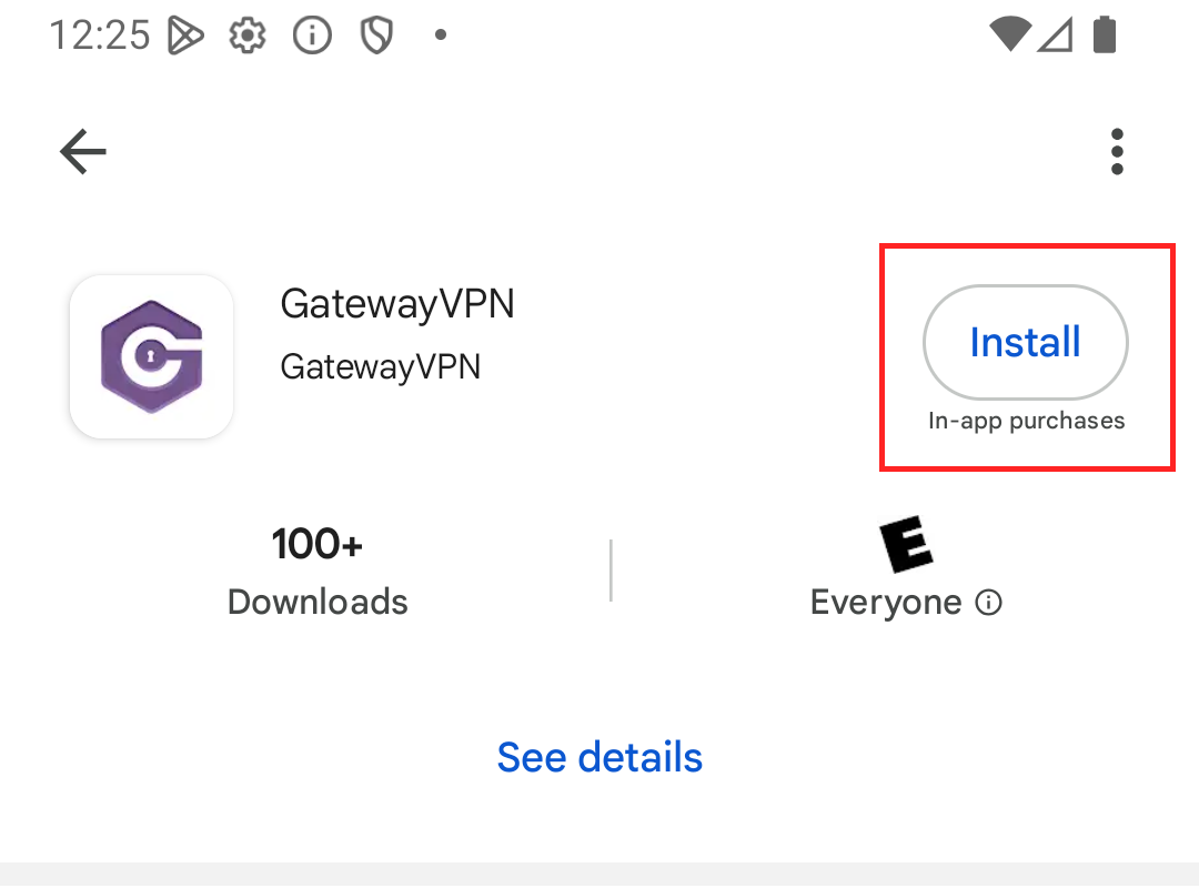 How To Set Up GatewayVPN on Android: Step 2