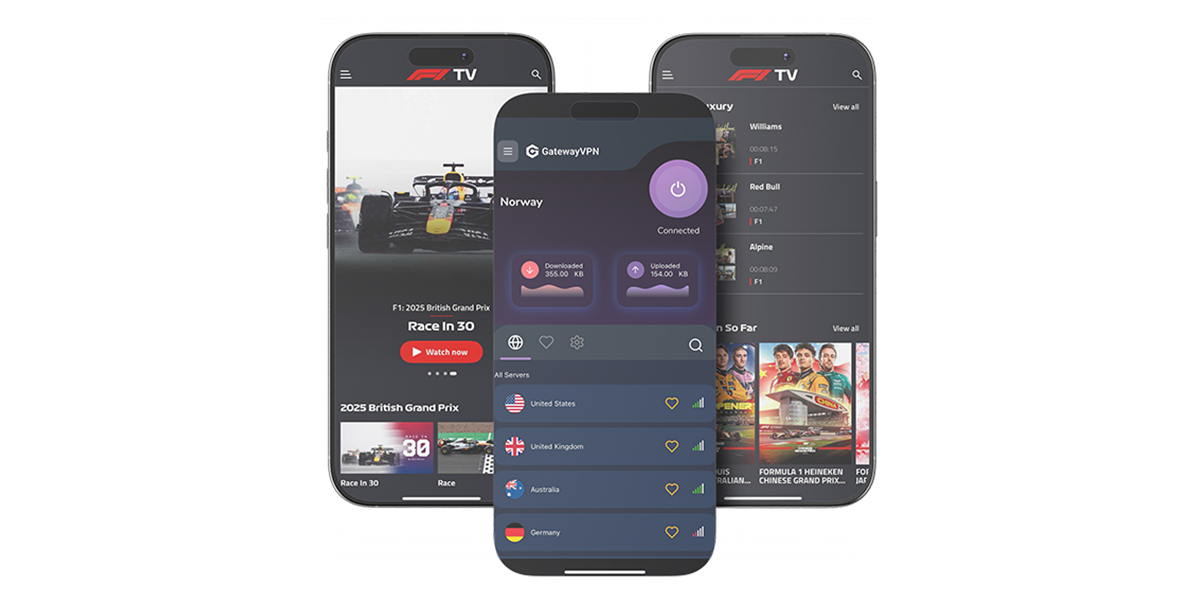 How to Unblock F1 TV Pro with GatewayVPN: Step‑by‑Step Guide