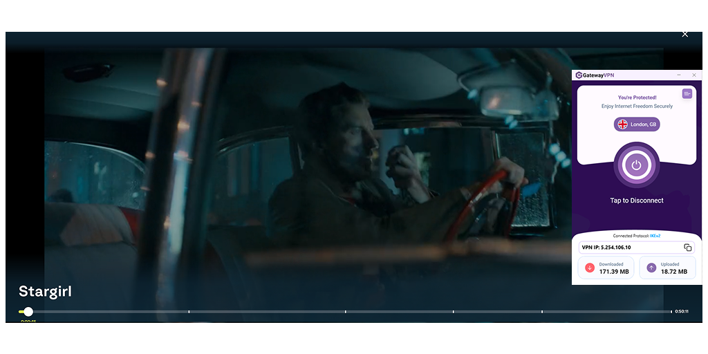 how to watch ITVX in Spain with GatewayVPN